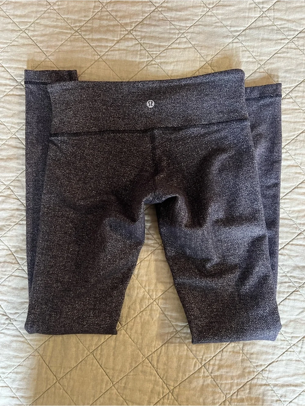 lululemon athletica Women's Heathered Charcoal leggings